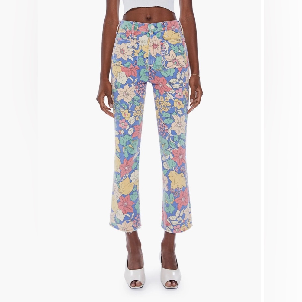 The Hustler Patch Picket Ankle Fresh Blooms Mother